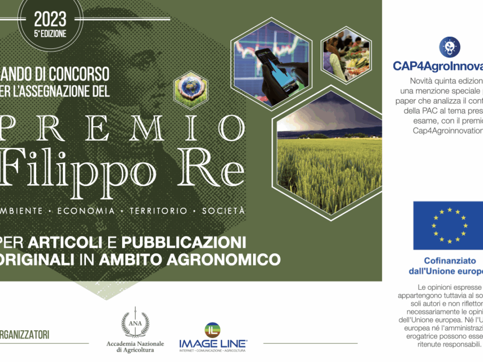 Il Bando di Concorso è dedicato a progetti ed idee per l’agricoltura sui cambiamenti climatici