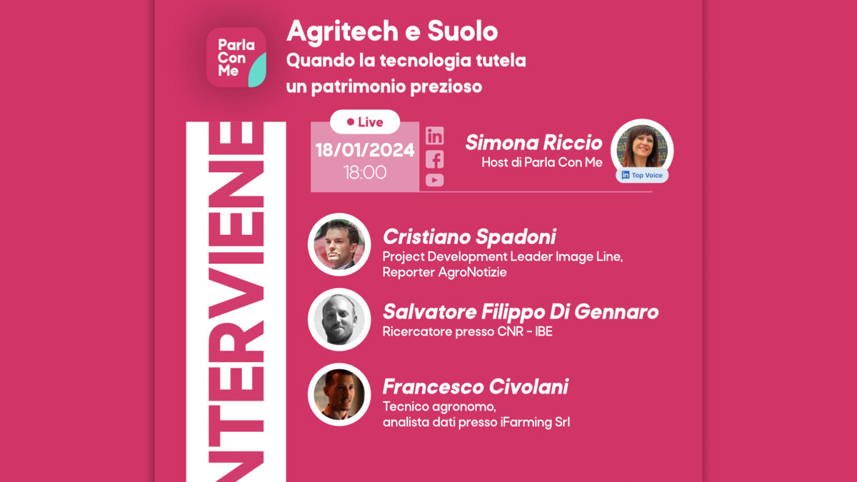 Agricoltura digitale a "Parla con me"