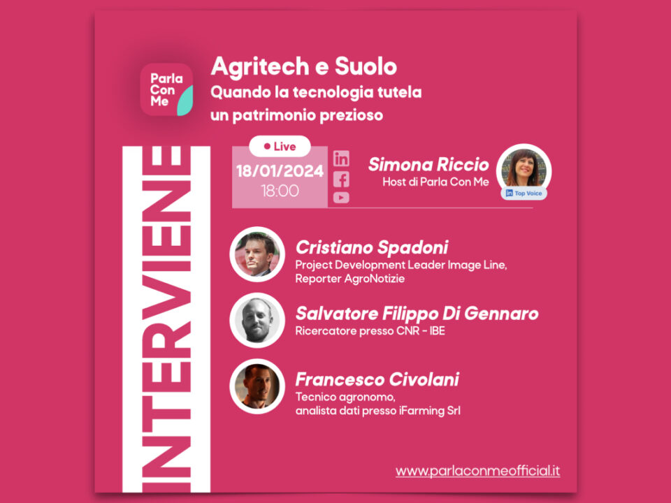 Agricoltura digitale a "Parla con me"