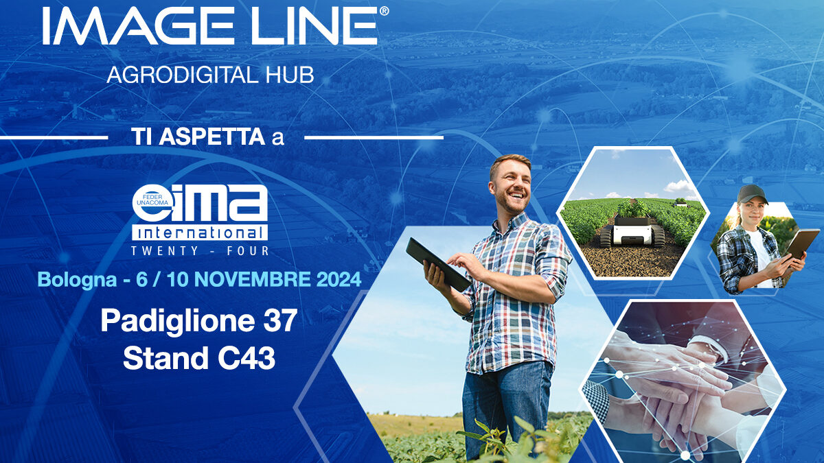 Vieni a trovarci allo stand C43 – Padiglione 37 EIMA Digital