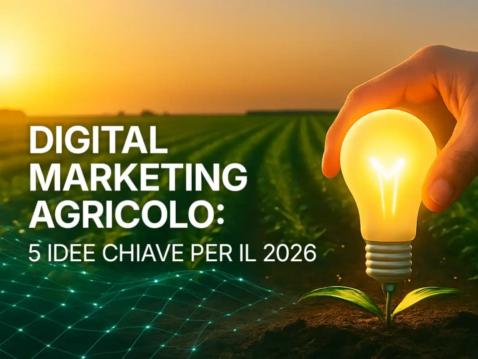Digital marketing agricolo: 5 idee chiave per il 2026
