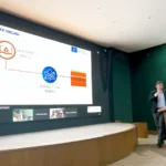 Gabriele Mongardi di Image Line presenta LIFE VitiCaSe in Francia - Associazione Lien de la vigne